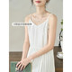 Inman Seaside Vacation Sling Dress Women's Summer New White Skirt 18326114
