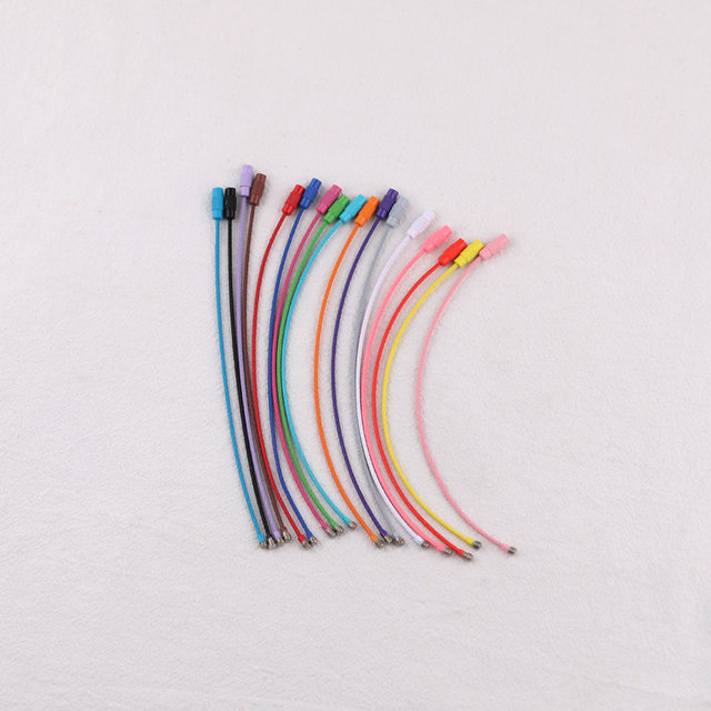 diy jewelry accessories materials color spray painted steel wire rope rotating screw key ring keychain