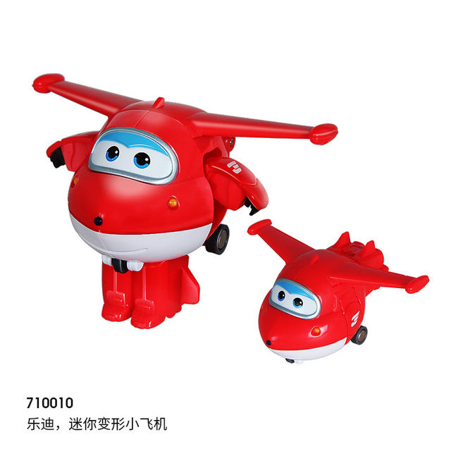 Mini Flying Man Toy Bag Sheriff Little Ailedi Calvin Xiaoqing Set Full Transformation Robot Boy Gift