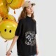 Sweater women's spring, autumn and winter medium-length hip rabbit velvet pullover base shirt slim temperament solid color sequin thin knitted sweater
