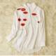 Large size women's LS EQUIOMENT shirt casual loose white silk printed shirt silk popular direct sales