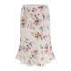 GO GIRL Go homemade European and American style retro flower bouquet printing skirt female summer A -line hip fishtail skirt