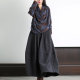 Xifeng brand autumn and winter wool cocoon skirt pineapple skirt versatile flower bud long skirt high-end Australian wool trumpet skirt