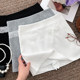 Sweet design lace lace bow with high waist slim skirt anti-exposure short skirt hip-cover skirt for women summer