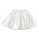 Sweet and versatile lace-up bow high waist slim ruffled skirt anti-exposure short skirt puffy skirt women summer