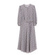 Haiermans Summer Silk Flower Waist Dress Dress Mulberry Silk Litto Large Sleeping Sleeping Women's Skirt Tea Back Skirt