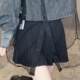 Short skirt for women 2025 spring new European station small solid color high-waisted skirt versatile slim A-line skirt
