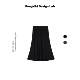 Laozhang and Fat Pongkiki wild fishtail skirt large size half body long skirt winter warm versatile thin skirt
