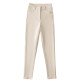 Basic elastic slim trousers, peach hips, high waist, small feet pants, slim tights, legs, nine-point pants