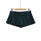 Plaid anti-exposure pleated skirt for women in spring and autumn American hot girls short skirt sports style skirt low waist a-line skirt
