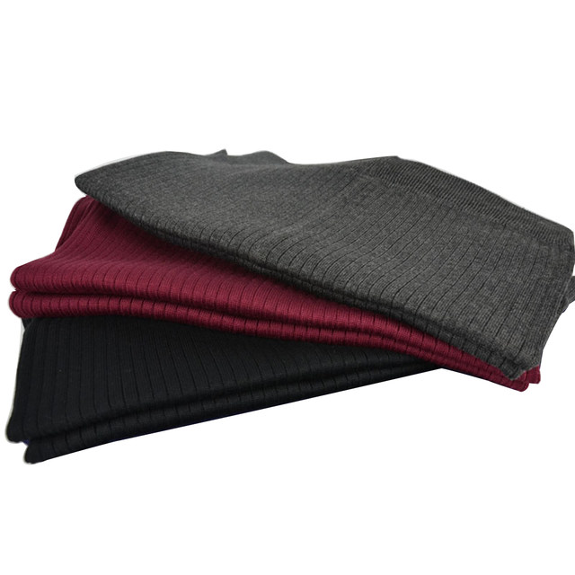 Daily special offer spring, autumn and winter long knitted hip split pencil skirt Black skirt woolen wool super long skirt
