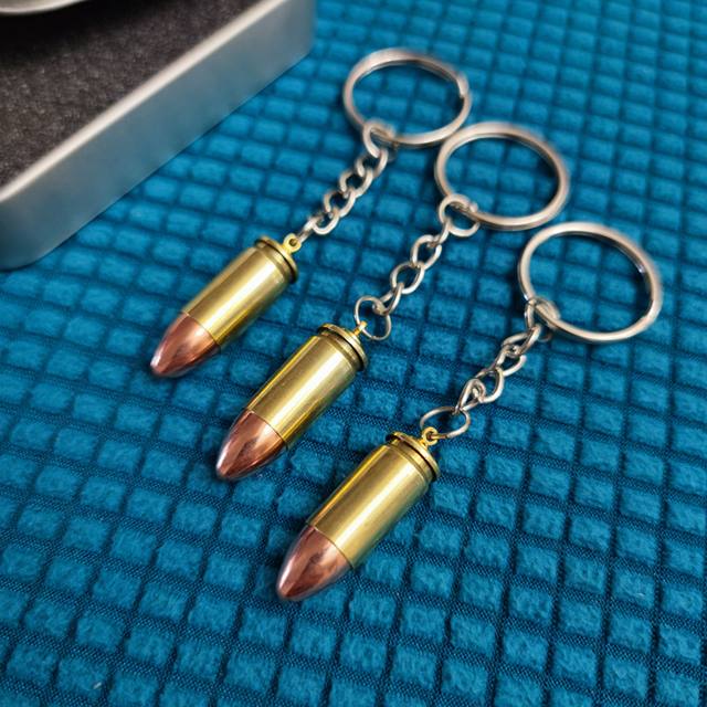 92 Bullet Necklace Bullet Swing Pack Film and Television Props Veterans Memorial Handmade DIY Bullets Love Couple Necklace
