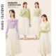 Gauze Fiyunrou 2025 spring new fairy style versatile mesh skirt sweet age-reducing slim skirt