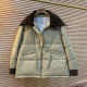 New winter style slimming and meat-covering fashionable large-size women's clothing fashionable contrasting color spliced ​​shawl collar high-quality cotton jacket