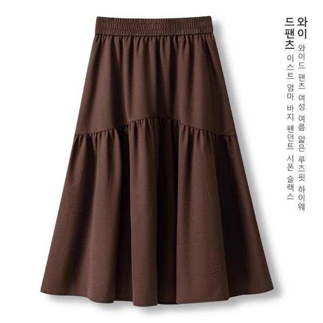 Pocket skirt 2025 summer black new skirt for women with high waist slim high-end versatile umbrella skirt mid-length