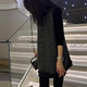 Korean new dress, Xiaoxiangfeng Heavy Industry Vest Skirt, Horse Clip Large Size Women's Clothing, Loose Knitted Vest