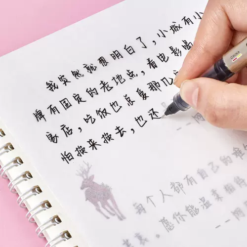 美文字帖练习本 新人首单立减十元 22年1月 淘宝海外