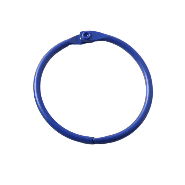 diy keychain car hanging connection ring 45mm open ring metal painted color flat ring bell pendant accessories