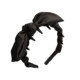 Black bow headband for women high skull 2025 new daily wear hairband face wash headband pressed hairpin headwear