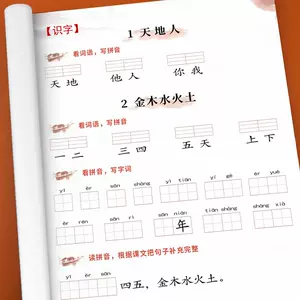 小学生汉字练习册 新人首单立减十元 22年3月 淘宝海外