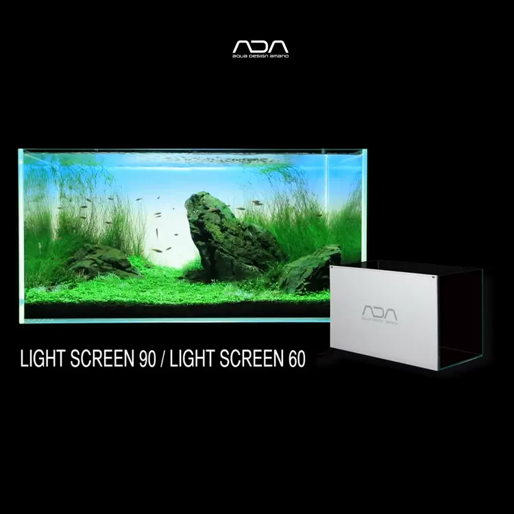 日本ada背景灯水草缸led发光背景板静电吸附膜造景模拟 日本ada背景灯水草缸led发光背景板静电吸附膜造景模拟