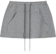 2024 autumn and winter new style plus velvet drawstring sweatshirt cotton A-line skirt skirt casual sports skirt