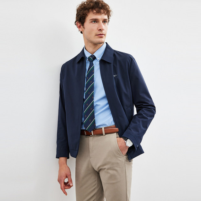 Seven Wolves men's lapel jacket new draped water-resistant executive ...