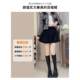 one more black puffy short skirt for women 2025 new spring and summer skirt hot girl pure pleated skirt Y