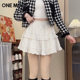 one more black puffy short skirt for women 2025 new spring and summer skirt hot girl pure pleated skirt Y