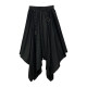 Spring and Autumn Skirts for Women 2025 New Shirts High Waist Irregular Yamamoto Design Sense Dark Style Long Skirt for Women Retro
