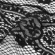 Dark punk chiffon skirt, high-end women's summer 2024 new style irregular lace splicing mid-length skirt street shooting