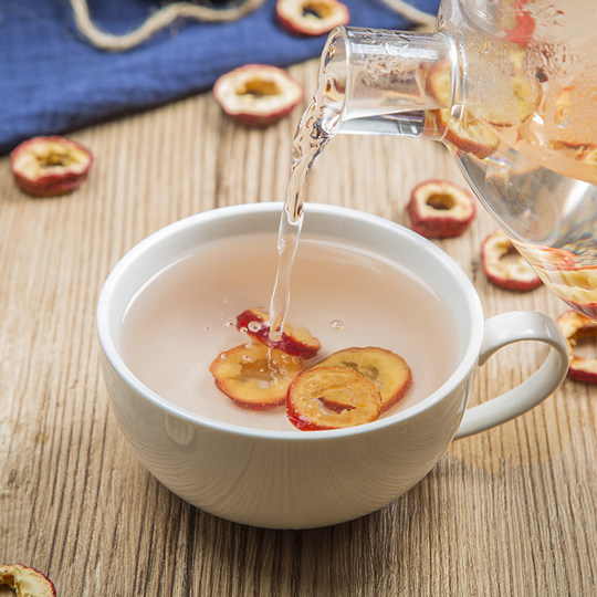 Dried hawthorn, 500g slices of hawthorn, fresh and preferred seedless hawthorn, small packaged snacks, herbal tea leaves