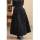 Retro light core skirt Female spring and autumn, high waist high waist, thin waist, long, long long, long, big swing A -line skirt
