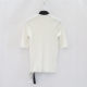 European station exit tail cargo large elastic slim short -sleeved sweater women spring and summer thinner clue V -neck top
