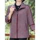 
Mother's spring and autumn new style high-end foreign-style coat 50-year-old middle-aged and elderly women's loose top grandma's large size coat