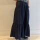 Hiyo BEAMS BOY sports skirt 25SS casual sports side button layered skirt