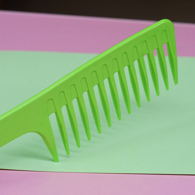 Large-tooth comb, wide-tooth comb, large curly hair comb, internet ...