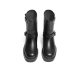 Belle Casual Retro Western Boots Women's Winter Shopping Mall Same Style New Genuine Leather Motorcycle Boots Short Boots 3EL65DZ4