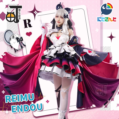 taobao agent Mikama Rainbow Society III COS service virtual anchor Ethyriat Reimu Harujito Lingmeng cosplay female