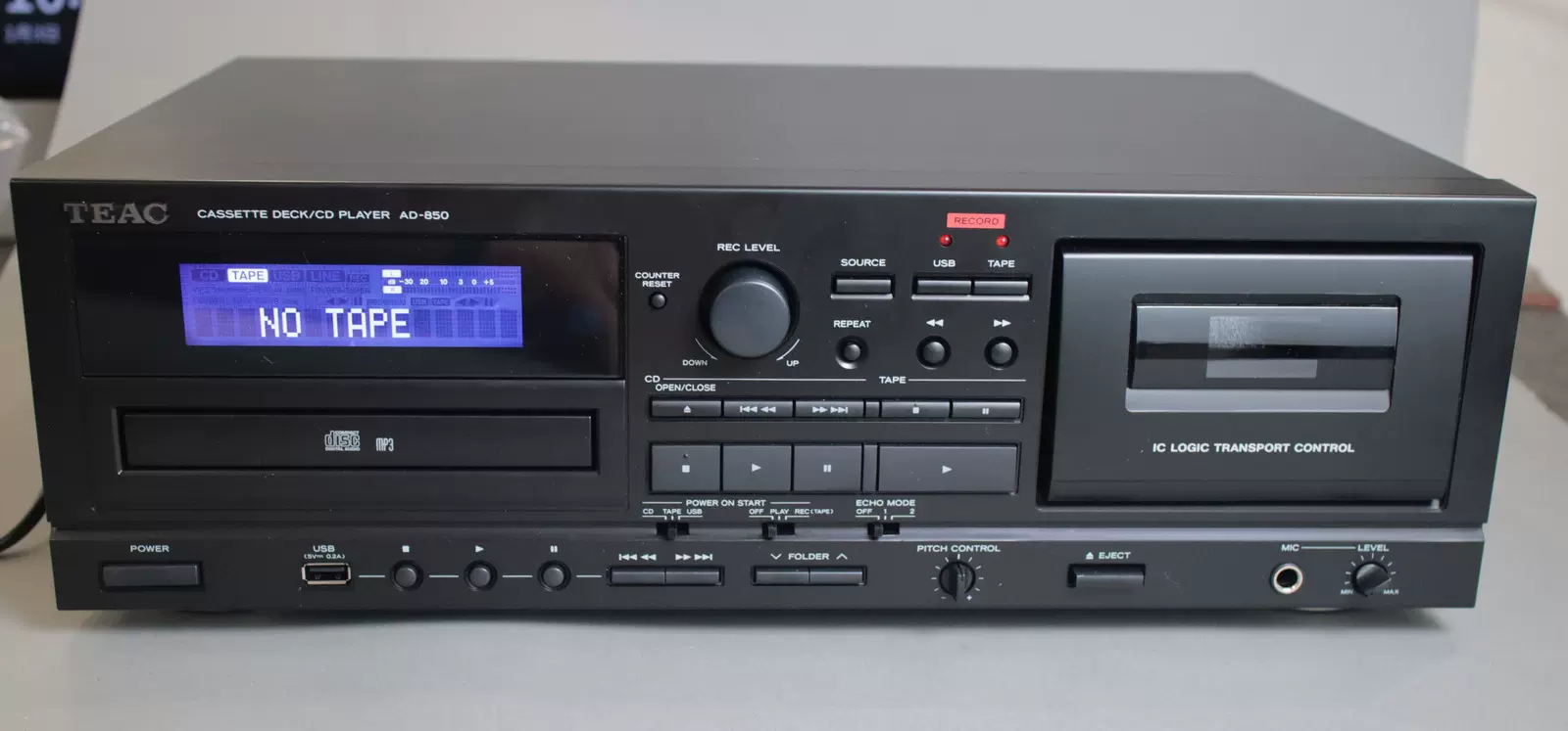 日本Teac AD-850-SE台式CD机/磁带卡座一体机组合磁带转MP3 USB-Taobao