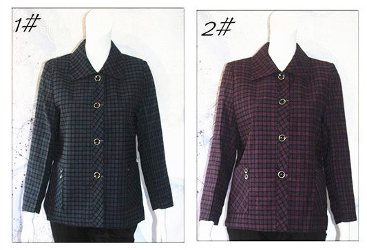 Middle-aged and elderly women's clothing Spring and Autumn Mom is long-sleeved 60-70-80 year old elderly elderly winter grandma's jacket jacket