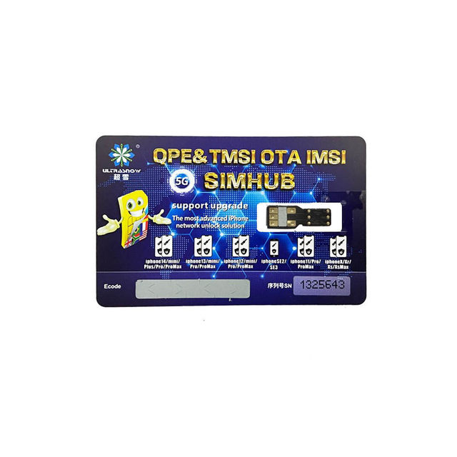 2025 New V1.5 Super Snow 2.3 Dual SIM Dual Standby MEP Mode Card Sticker Fully Automatic No Debugging Suitable for 13-16