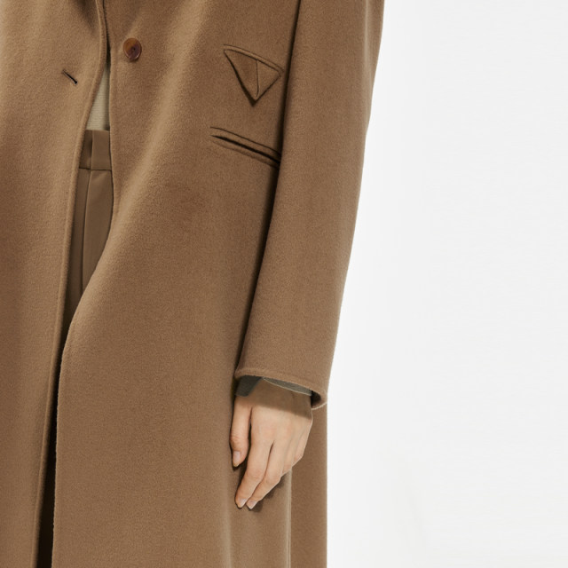 JNBY/Jiangnan cloth discount autumn and winter lapel double-sided wool coat 100% cashmere jacket slim body jacket for women