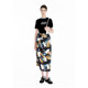 IIIVIVINIKO2025 summer new cat print retro fashionable straight skirt women R520702188D