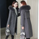 Parker Women's 2024 New Winter Hot Style Momase Rabbit Fur Removable Liner Long Haining Fur Jacket
