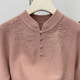 Mom's winter fashionable knitted tops, new Chinese style bottoming shirts, middle-aged and elderly women's autumn and winter sweaters, middle-aged small shirts