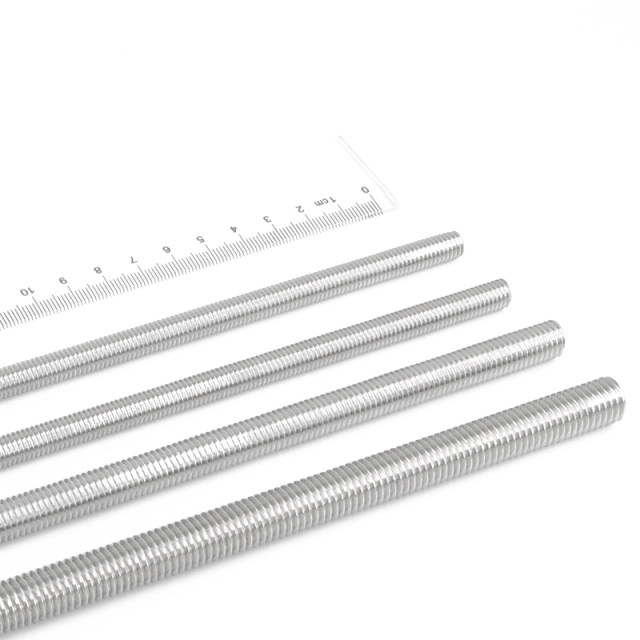 M3-M20 stainless steel 304 screw full thread rod thread thread screw bolt screw bars M4M5M8-M20