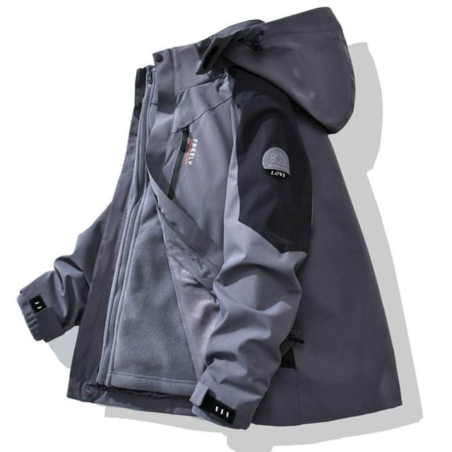 Kid Boys Stormtrooper 3-in-1 Detachable Autumn Winter Thickened Coat main image 1