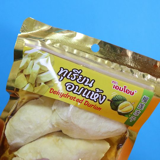 Thai gold pillow durian dry 5A grade dehydrated freeze-dried durian dry original imported BigC same style durian freeze-dried
