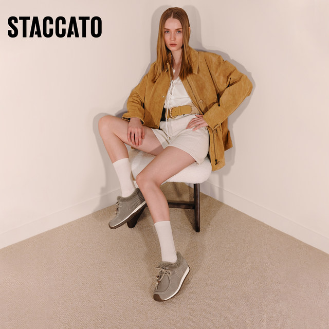 Scatto 2025 new winter retro furry shoes plus velvet warm deep-mouth shoes flat shoes women's shoes J2575DM5